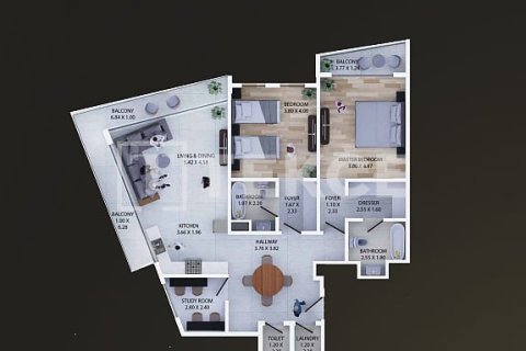 Apartamento en Majan, Dubai, 2 dormitorios, 116 m², № 145998 - foto 18