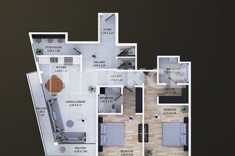 Apartamento en Majan, Dubai, 2 dormitorios, 116 m², № 145998 - foto 19
