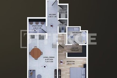 Apartamento en Majan, Dubai, 2 dormitorios, 116 m², № 145998 - foto 16
