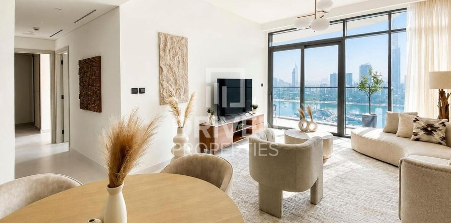 Квартира в EMAAR Beachfront, Dubai Harbour, Дубай, 2 спальни, 111.39м², № 145032