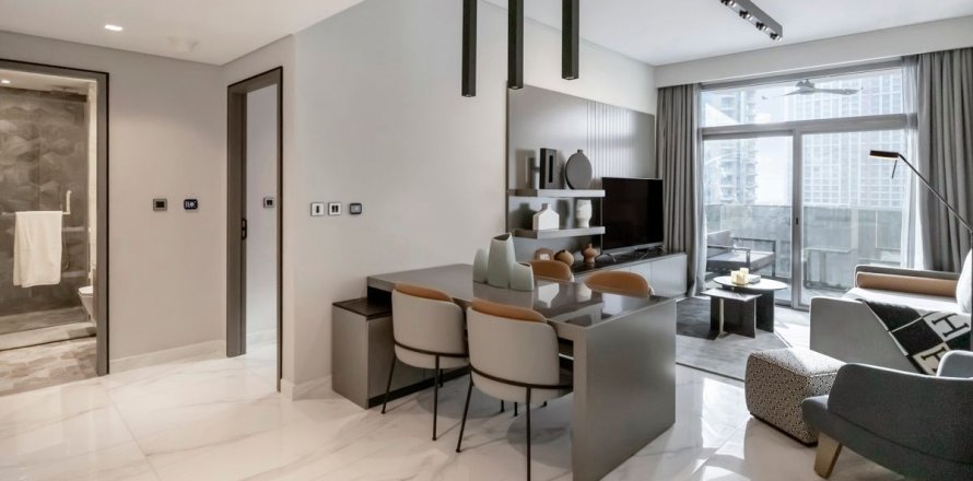 Appartement à Business Bay, Dubai, 1 chambre, 91.3 m², № 143925