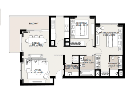 Appartement à Dubai, 2 chambres, 119 m², № 143551 - photo 11