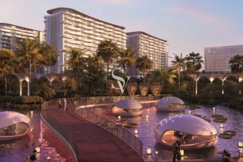 Квартира в Damac Lagoons, Дубай, 1 спальня, 73м², № 109081