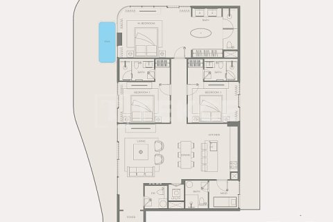Appartement à Arjan, Dubai, 3 chambres, 245 m², № 143892 - photo 28