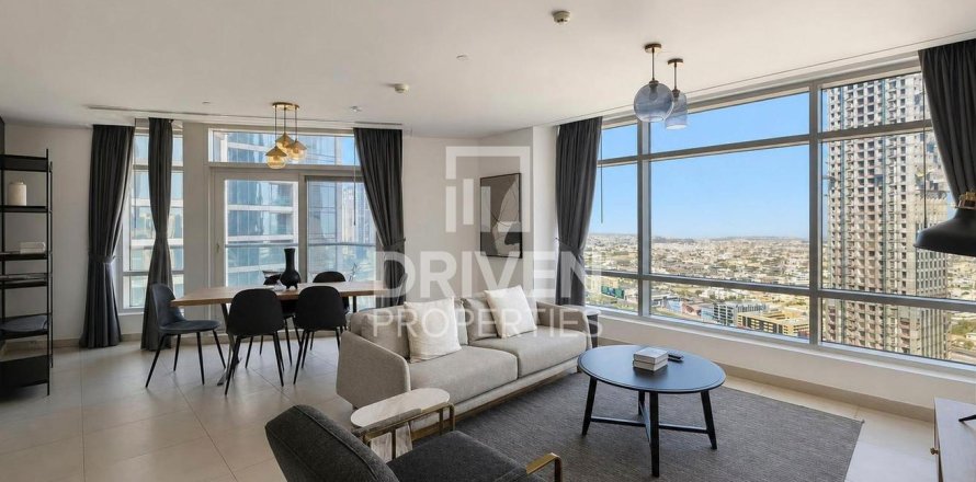 Квартира в The Lofts, Даунтаун Дубай (Даунтаун Бурдж Дубай), Дубай, 2 спальни, 123.56м², № 145446