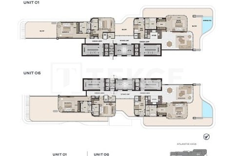 Appartement à Palm Jumeirah, Dubai, 3 chambres, 243 m², № 143785 - photo 22