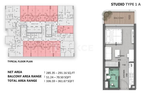 Appartement à Dubai Land, Dubai, 2 chambres, 92 m², № 143652 - photo 17