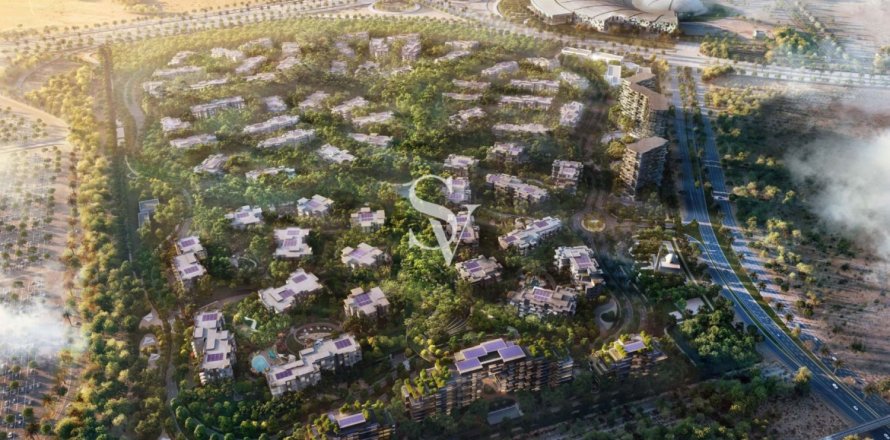 Квартира в Ghaf Woods в Дубае, 1 спальня, 71м², № 113498