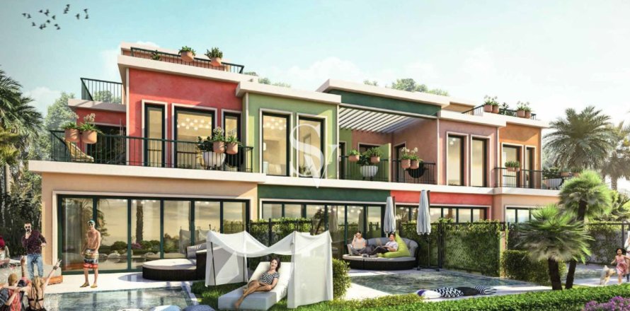 Таунхаус в Damac Lagoons, Дубай, 3 спальни, 144м², № 112161