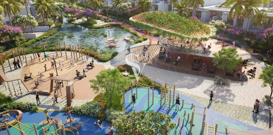 Adosado en Dubai Land, Dubai, 5 dormitorios, 144 m², № 124063