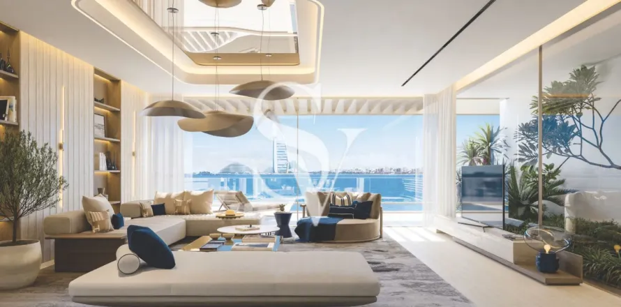 Квартира в Пальме Джумейре, Дубай, 4 спальни, 418м², № 67879