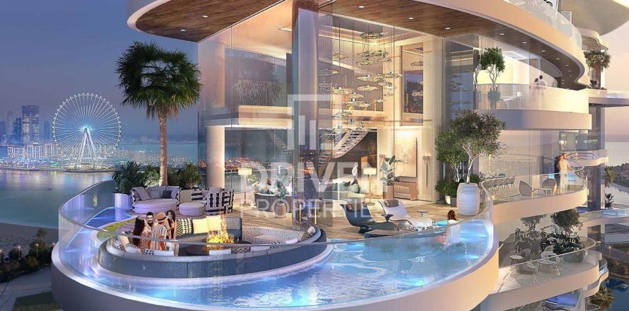 Apartamento en Dubai Harbour, Dubai, 2 dormitorios, 161.65 m², № 144253