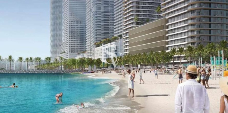 Квартира в EMAAR Beachfront, Dubai Harbour, Дубай, 2 спальни, 128м², № 91040