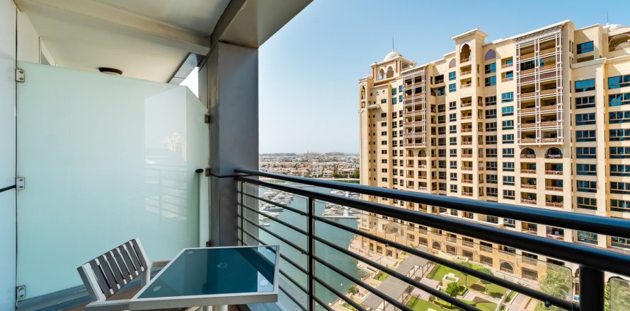 Appartement à Palm Jumeirah, Dubai, 1 chambre, 82 m², № 143543
