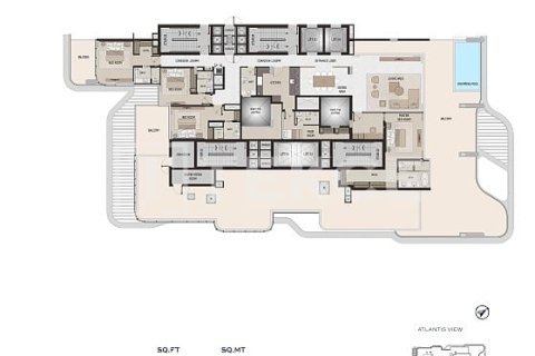 Appartement à Palm Jumeirah, Dubai, 2 chambres, 180 m², № 143784 - photo 24