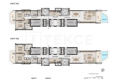 Appartement à Palm Jumeirah, Dubai, 2 chambres, 180 m², № 143784 - photo 21