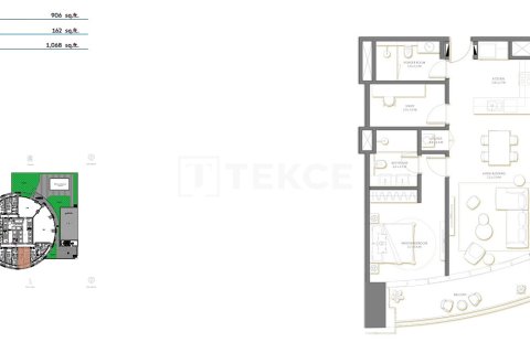 Duplex à Palm Jumeirah, Dubai, 2 chambres, 315 m², № 143788 - photo 3