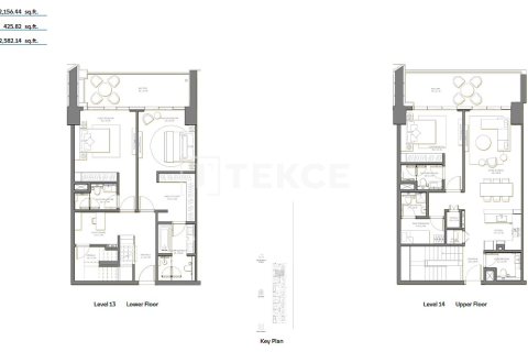 Duplex à Palm Jumeirah, Dubai, 2 chambres, 315 m², № 143788 - photo 4
