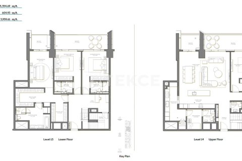 Duplex à Palm Jumeirah, Dubai, 2 chambres, 315 m², № 143788 - photo 6
