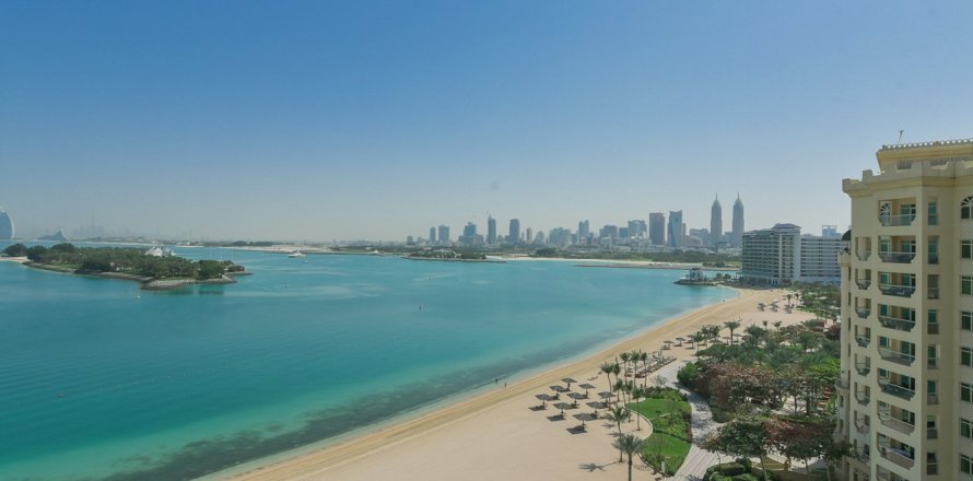Appartement à Palm Jumeirah, Dubai, 1 chambre, 106 m², № 143639