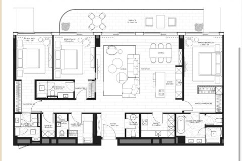 Appartement à The Crescent, Palm Jumeirah, Dubai, 2 chambres, 176 m², № 143512 - photo 18