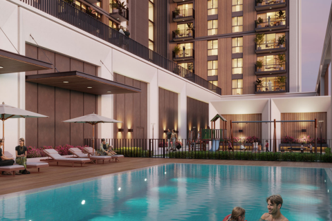 Appartement à Dubai, 2 chambres, 98 m², № 143604