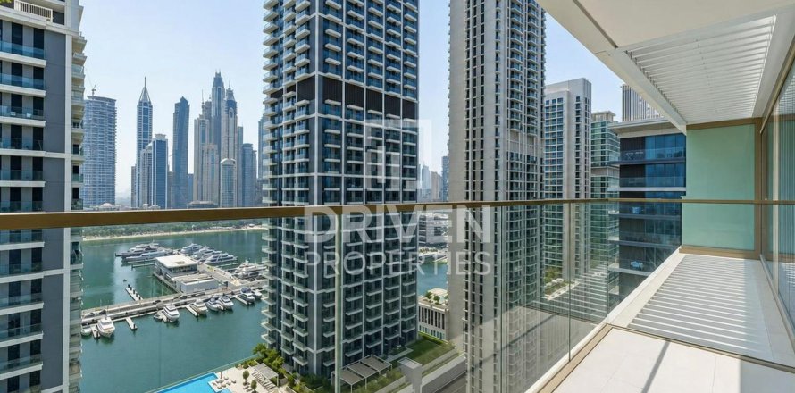 Квартира в EMAAR Beachfront, Dubai Harbour, Дубай, 1 спальня, 73.77м², № 145296