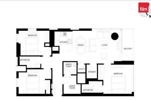 Appartement à Dubai, 3 chambres, 115.9 m², № 145950 - photo 10