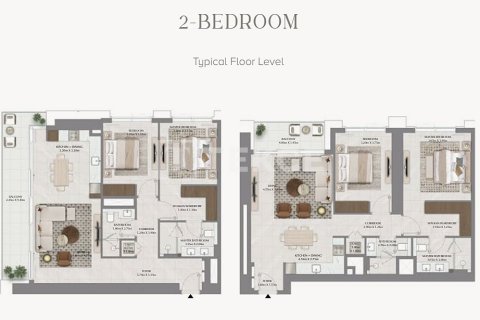 Appartement à Dubai, 1 chambre, 132 m², № 59247 - photo 14