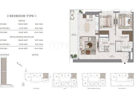 Appartement à Dubai, 1 chambre, 132 m², № 59247 - photo 15