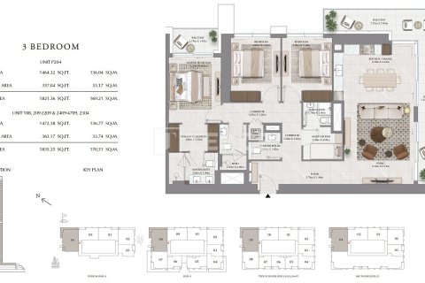 Appartement à Dubai, 2 chambres, 107 m², № 59248 - photo 17