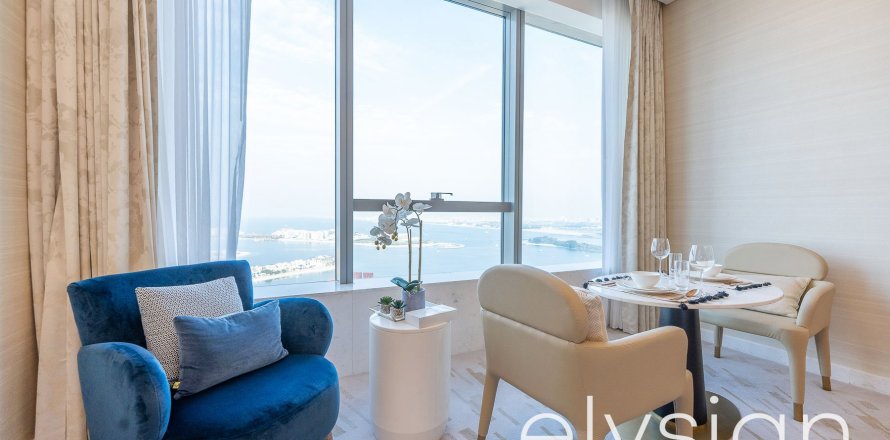 Квартира в The Palm Tower, Пальма Джумейра, Дубай, студия, 47м², № 37978