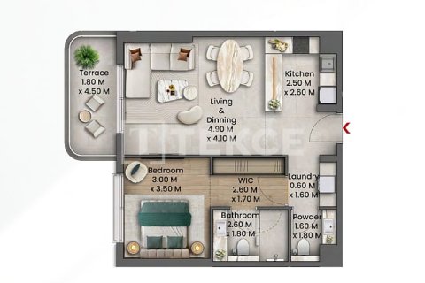 Penthouse à Dubai, 4 chambres, 166 m², № 83818 - photo 19