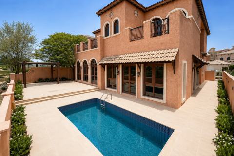 Villa in Jumeirah Golf Estates, Dubai 4 bedrooms, 488.41 sq.m. № 142229
