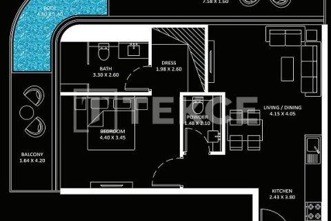 Apartment in Business Bay, Dubai 3 bedrooms, 138 sq.m. № 11340 - photo 19