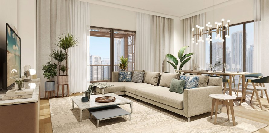 Apartamento en Dubai Creek Harbour (The Lagoons), Dubai, 1 dormitorio, 100 m², № 30038