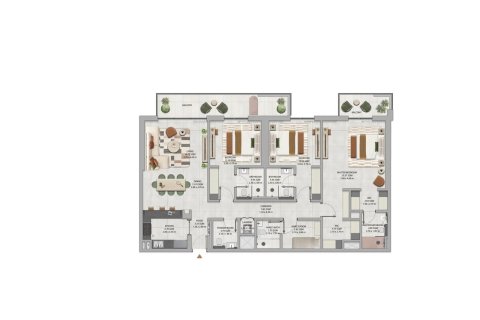 شقة في Dubai Land, دبي 1غرف نوم, 84 م² رقم 103487 - صورة 4