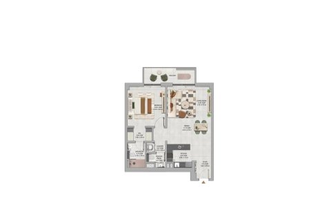 شقة في Dubai Land, دبي 1غرف نوم, 84 م² رقم 103487 - صورة 6
