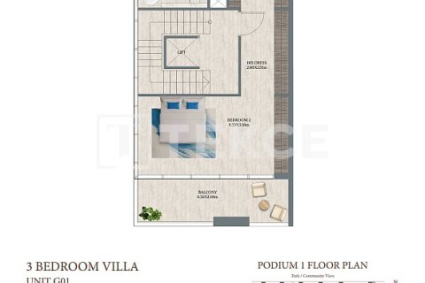 Appartement à Dubai, 1 chambre, 74 m², № 102245 - photo 3