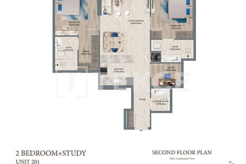 Appartement à Dubai, 1 chambre, 74 m², № 102245 - photo 12