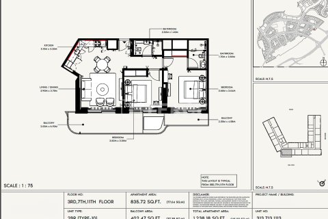 Appartement à Dubai, 2 chambres, 97 m², № 89845 - photo 28