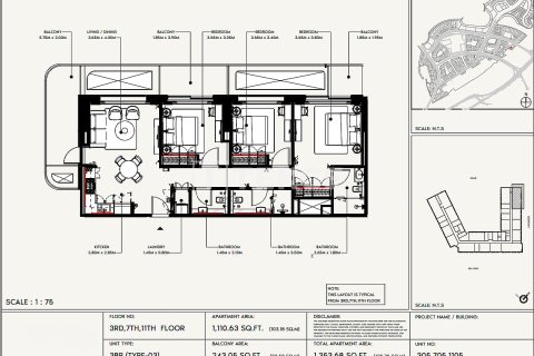 Appartement à Dubai, 2 chambres, 97 m², № 89845 - photo 29