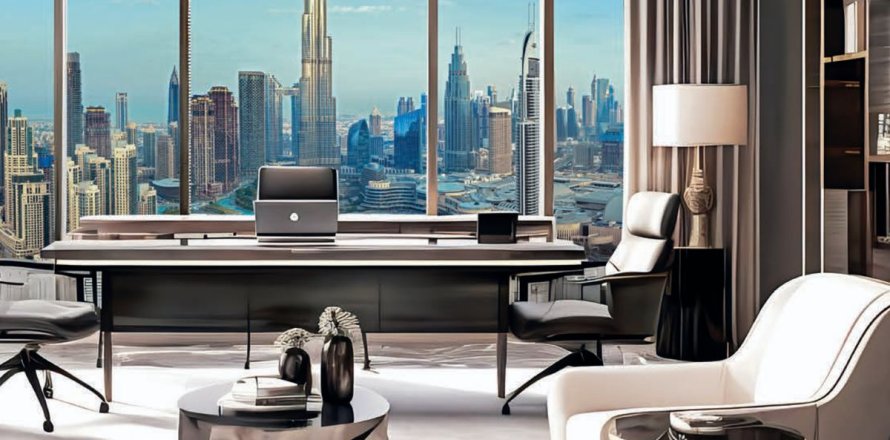 Appartement à Business Bay, Dubai, 2 chambres, 107.4 m², № 112493