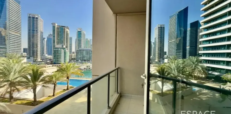 Appartement à Dubai Marina, Dubai, 1 chambre, 88 m², № 122938