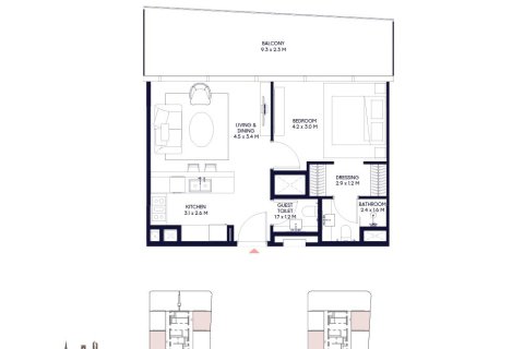 Appartement à Downtown Dubai (Downtown Burj Dubai), Dubai, 1 chambre, 73 m², № 103419 - photo 24