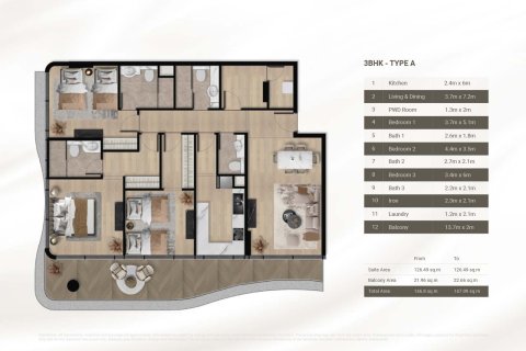 Apartment in Al Furjan, Dubai 1 bedroom, 69 sq.m. № 103424 - photo 11