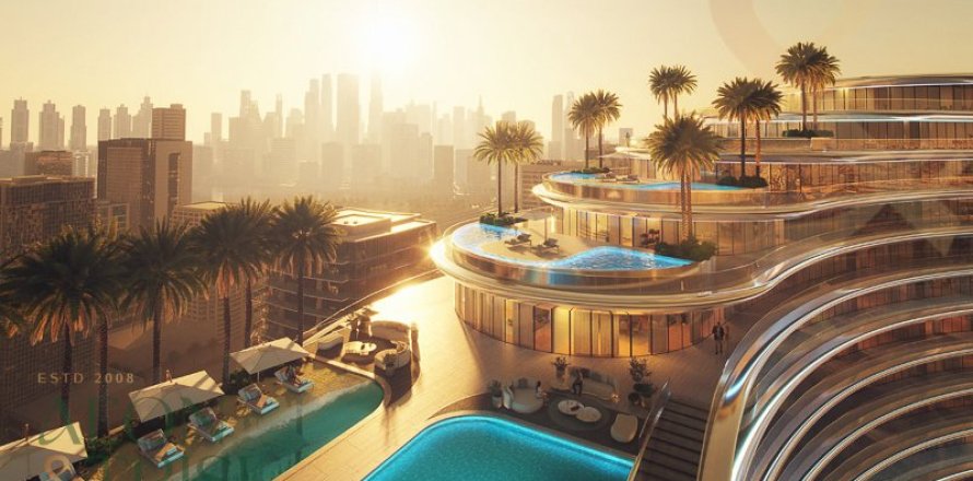 Apartamento en Binghatti Aquarise en Business Bay, Dubai, 1 dormitorio, 73 m², № 62574