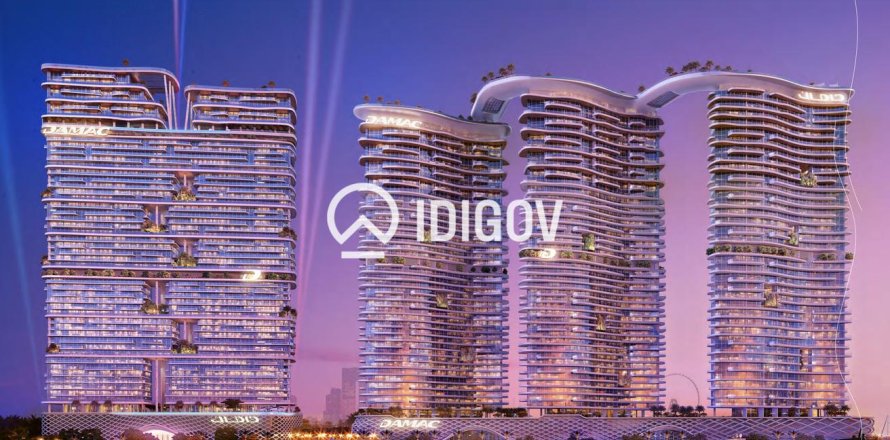 Квартира в Dubai Harbour, Дубай, 1 спальня, 80.92м², № 124617