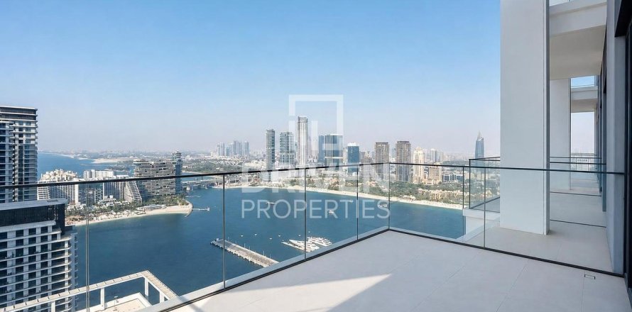 Квартира в EMAAR Beachfront, Dubai Harbour, Дубай, 4 спальни, 286.51м², № 138875