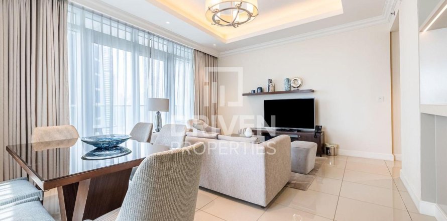 Квартира в The Address Residence Fountain Views, Даунтаун Дубай (Даунтаун Бурдж Дубай), Дубай, 2 спальни, 134.24м², № 128248